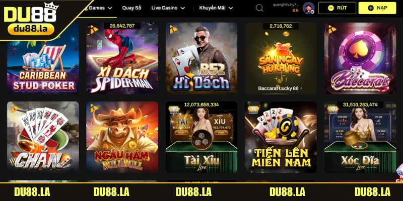 5 siêu phẩm đang làm mưa làm gió tại nhà cái