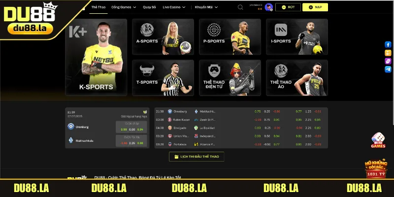 Tìm hiểu đôi nét về thể thao ảo DU88 là gì?